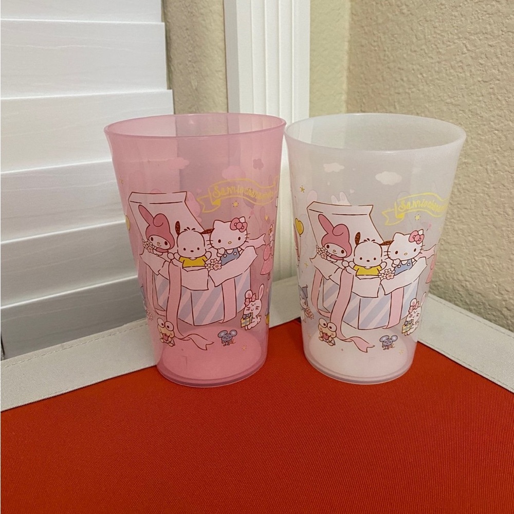 Sanrio Character Plastic Cups Bundle